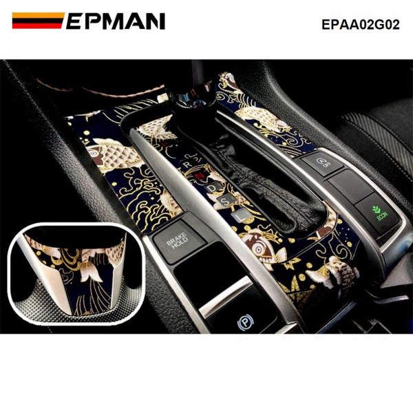 50*145cm JDM Japanese Style Automotive Interior Sticker Selfadhesive